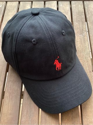 Gorra Polo Ralph Lauren Negra Roja