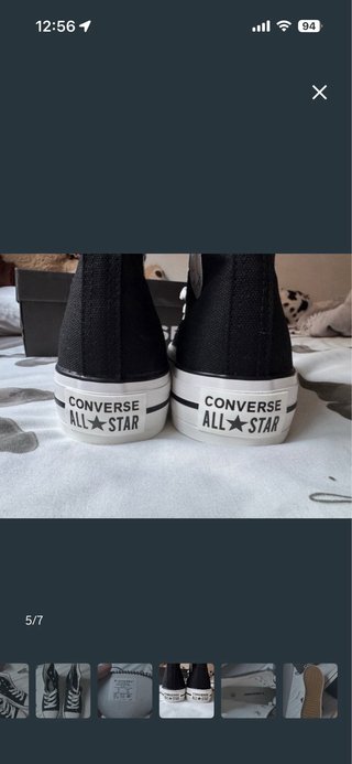 Zapatillas Converse Negras Talla 38