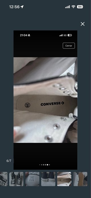 Zapatillas Converse Negras Talla 38