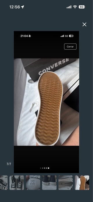 Zapatillas Converse Negras Talla 38