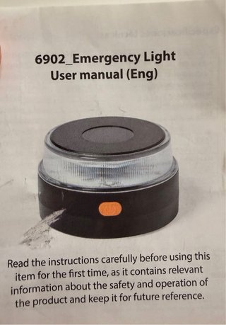 Baliza luminosa V16 MKT