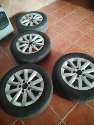 Llantas Mercedes 16 Originales ,ni un solo arañazo