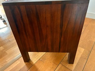 Mobile TV in legno di teak Alquería