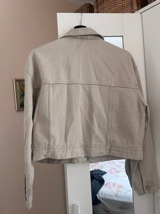 Chaqueta vaquera beige
