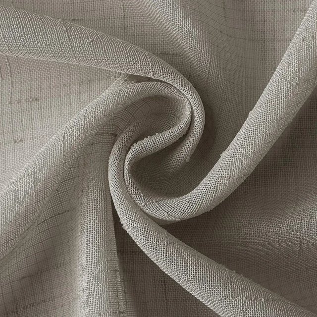 Cortina tipo Lino fino transpr.225x300 Gris oscuro