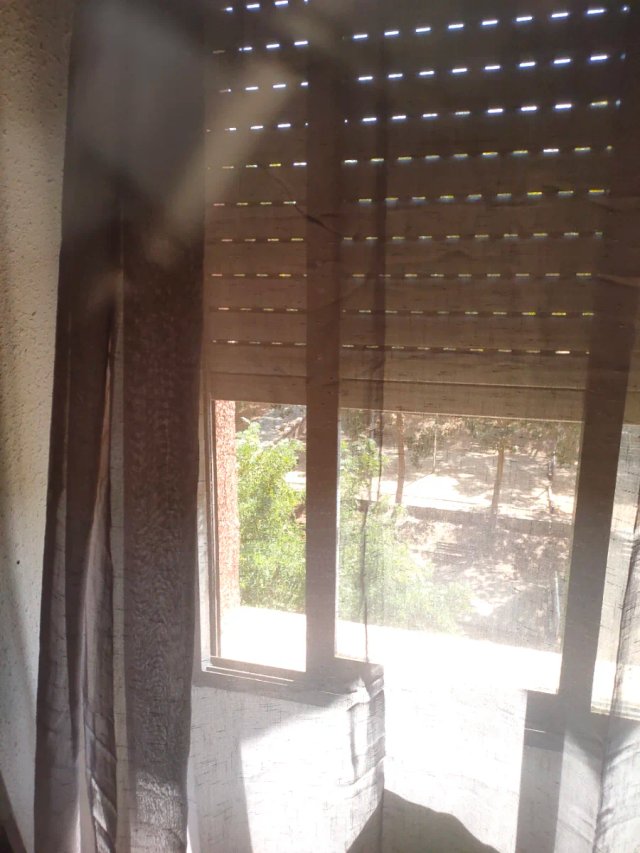 Cortina tipo Lino fino transpr.225x300 Gris oscuro