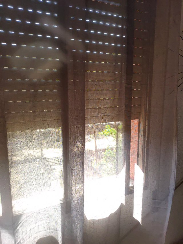 Cortina tipo Lino fino transpr.225x300 Gris oscuro