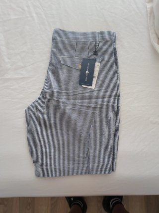 Pantalón corto rayas Alvaro Moreno T.44