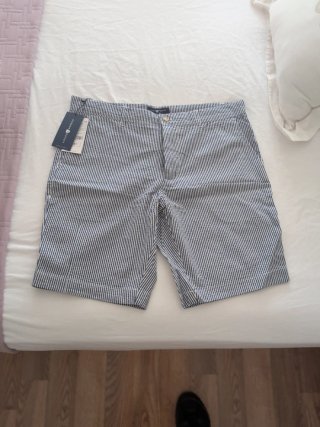 Pantalón corto rayas Alvaro Moreno T.44
