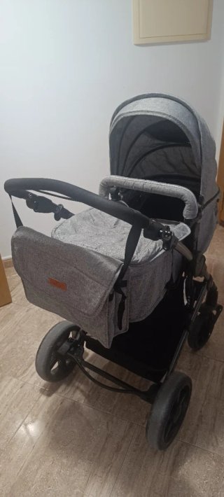 Cochecito de bebe 2en1 Capazo,silla de paseo+bolso