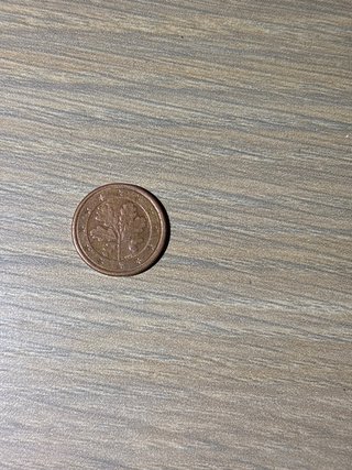 Moneda 1 céntimo antigua 2004