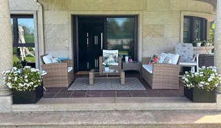 Conjunto de jardín Beliani Luca