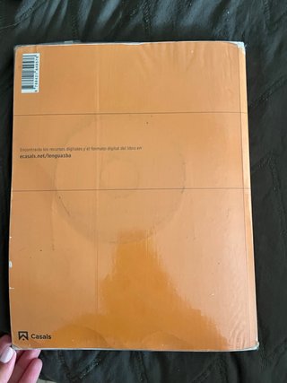 Libro Lengua castellana y Literatura 1 Bach