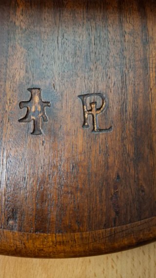 Mesa pequeña antigua siglo XIX restaurada