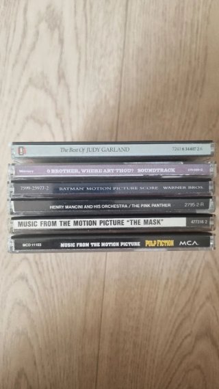 Lote 6 CDs Bandas Sonoras de Cine BSO