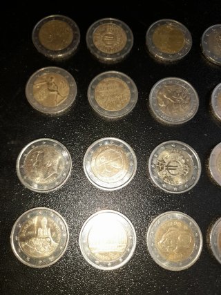 Lote 19 Monedas 2 Euros Conmemorativas