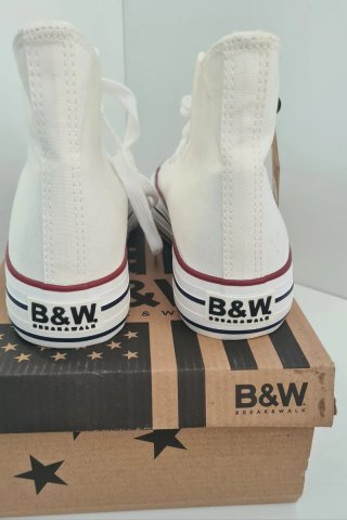 Deportivas altas Break & Walk blancas