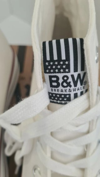 Deportivas altas Break & Walk blancas