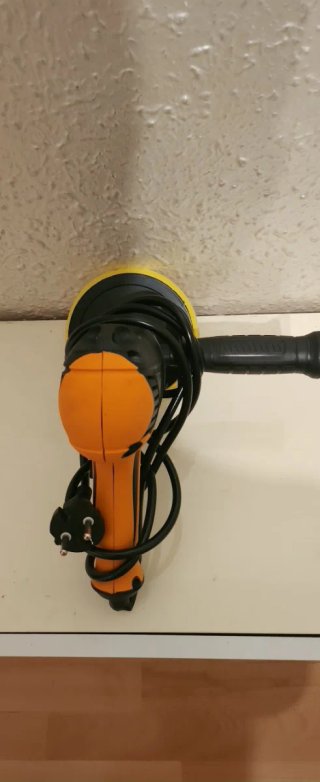 Pulidora Eléctrica Naranja y Negra