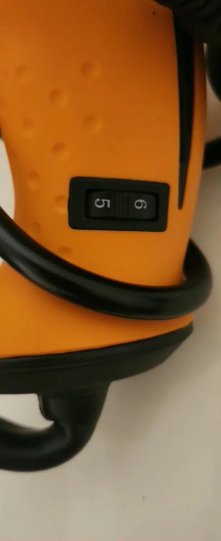 Pulidora Eléctrica Naranja y Negra