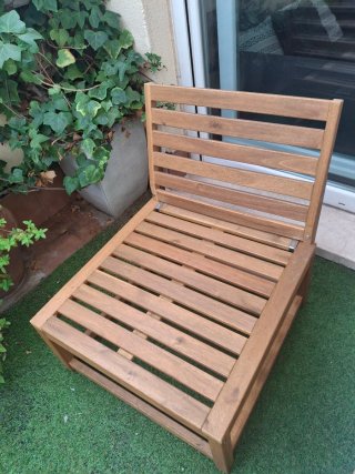 Tumbona de jardín Ikea NÄMMARÖ