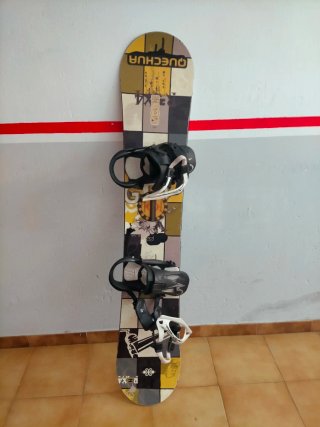 Tabla Snowboard Quechua con Fijaciones