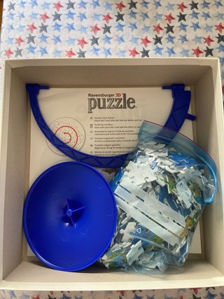 Puzzle 3D Globo Geográfico Ravensburger 180 piezas