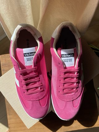 Zapatillas victoria fucsia