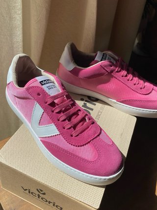 Zapatillas victoria fucsia
