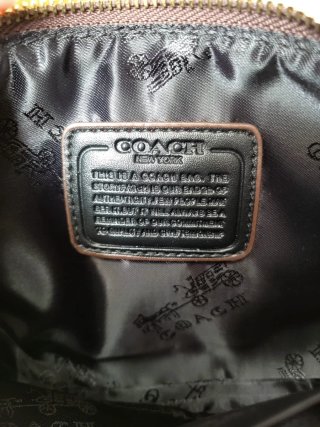 Bolso Coach Marrón