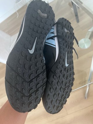 Zapatillas Futbol Nike Negras Azules Air Mercurial