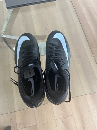 Zapatillas Futbol Nike Negras Azules Air Mercurial