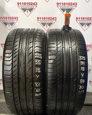 -225 35 18 Y CONTINENTAL RUEDA BUENA OPORTUNIDAD