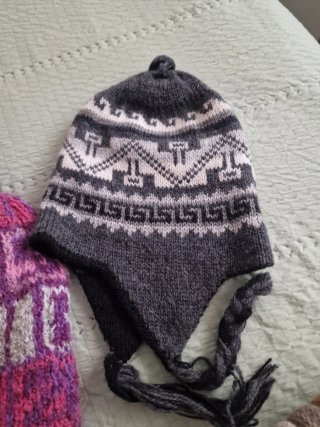 Gorros de invierno tejidos
