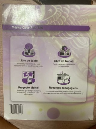 Libro Música 1º ESO Clave A