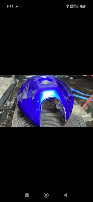 Honda Hornet Azul Pc34