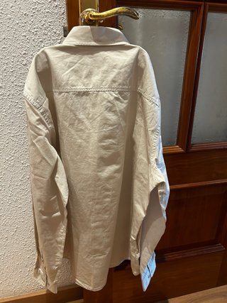 Camisa Massimo Dutti Beige Nueva