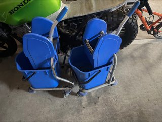 2 Cubos Industriales para Fregona 30€ cada uno