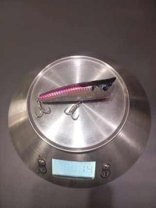 Lote 8 señuelos pesca superficie