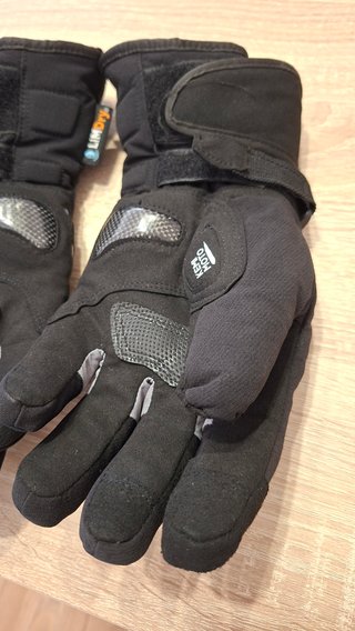 Guantes moto calefactables