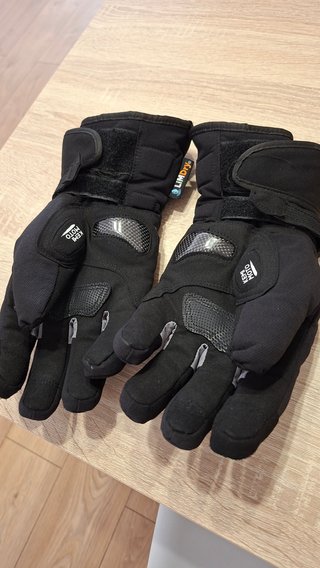 Guantes moto calefactables