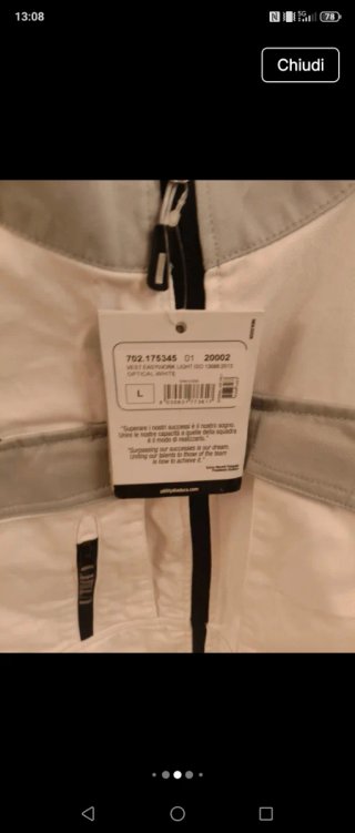 Giacca Diadora uomo Tg M nuovo con cartellino