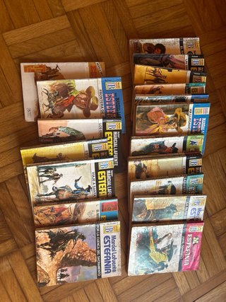 Lote 19 novelas Marcial Lafuente Estefania