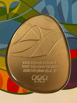2 Scatole con Medaglie Giochi Olimpici Rio 2016