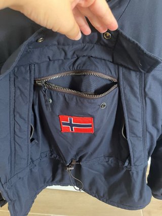 Anorak Napapijri Rainforest Azul Marino
