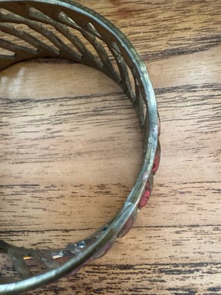 Brazalete vintage calado años 60-80