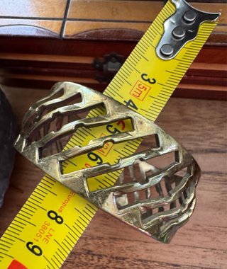 Brazalete vintage calado años 60-80