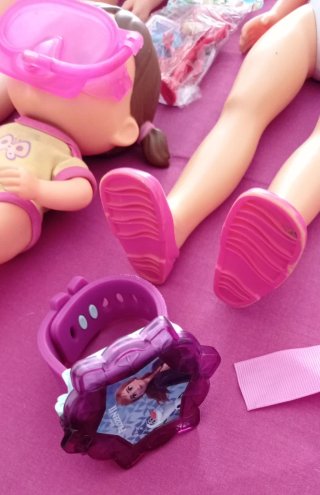 Lote Nancys + muñecas + accesorios