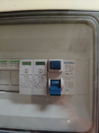 Caja de protección eléctrica