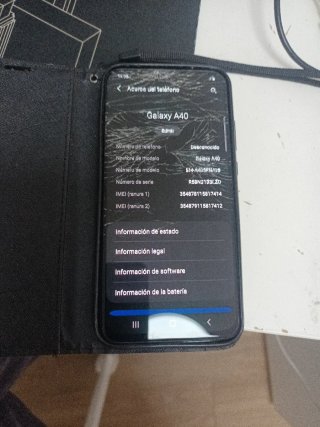 Samsung A40 64GB - Batería y Placa Base Nuevas